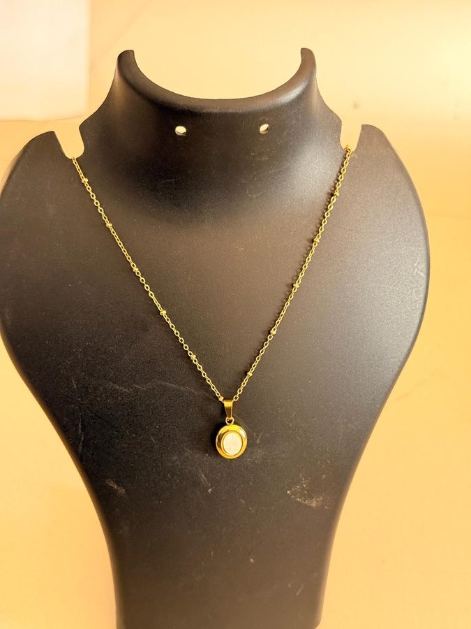 Pearl Pendant Satellite Necklace view 3