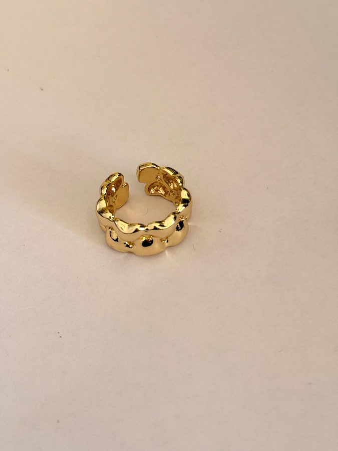 Chunky Nugget Texture Ring view 5