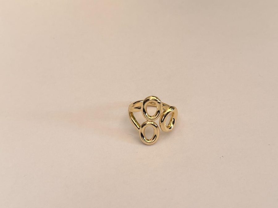 Triple Bubble Open Ring view 3