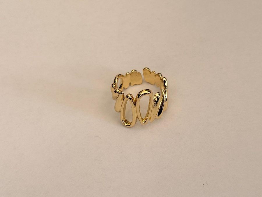 Wavy Scallop Open Band Ring view 2