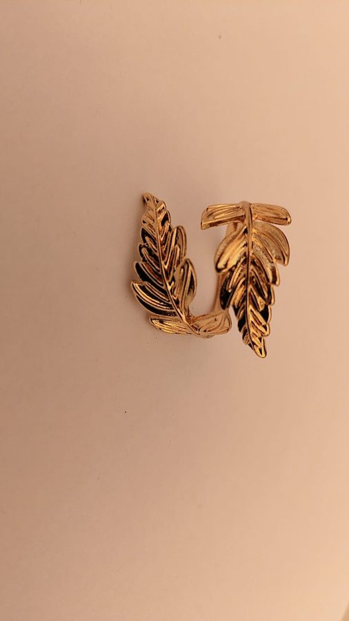 Leaf Wreath Wrap Ring view 3