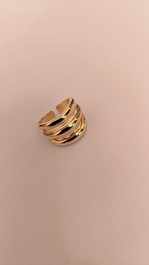 Open Heart Frame Ring view 1