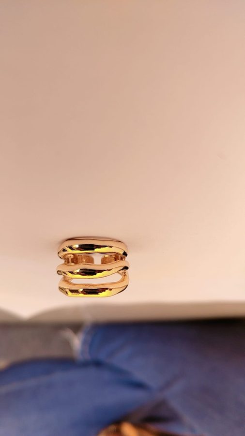 Open Heart Frame Ring view 2