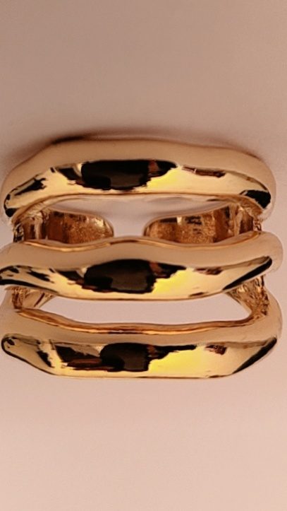 Open Heart Frame Ring view 3